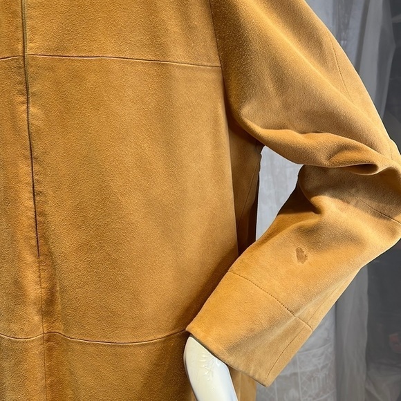 Revillon Paris Sz 8-10 Suede Open Jacket - Picture 7 of 11